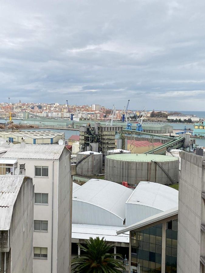 شقة Penthouse With Terrace And Views Near Oza'S Beach آكورونيا المظهر الخارجي الصورة
